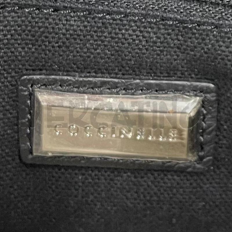 BORSA D COCCINELLE PELLE NERA HARDWARE ARGENTATO | Mercatino dell'Usato Gallarate 5