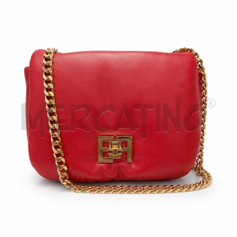 BORSA D ELISABETTA FRANCHI PUFF ROSSA  | Mercatino dell'Usato Gallarate 2