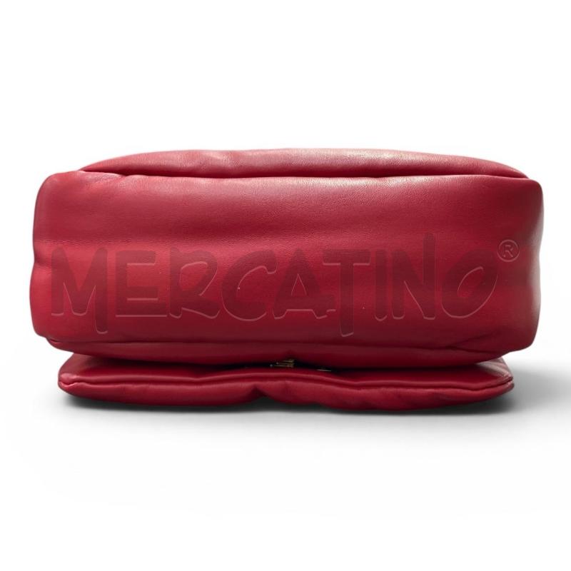 BORSA D ELISABETTA FRANCHI PUFF ROSSA  | Mercatino dell'Usato Gallarate 4