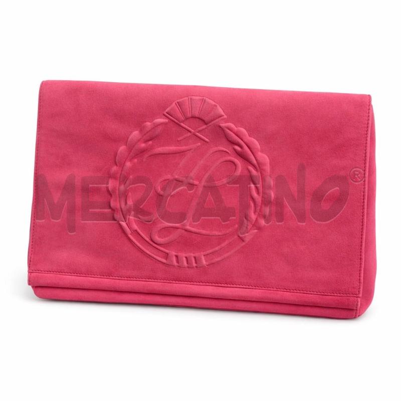 BORSA D FUCSIA POCHETTE KARL LAGERFIELD  | Mercatino dell'Usato Gallarate 1