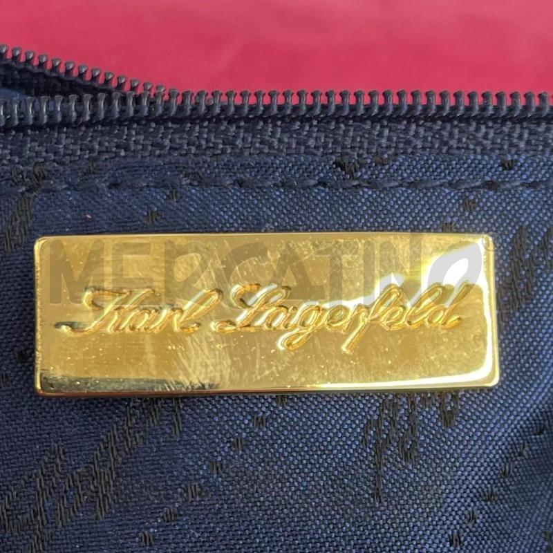BORSA D FUCSIA POCHETTE KARL LAGERFIELD  | Mercatino dell'Usato Gallarate 4