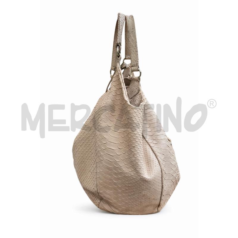 BORSA D FURLA BEIGE EFFETTO COCCO  | Mercatino dell'Usato Gallarate 3