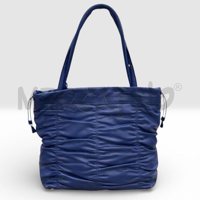 BORSA D FURLA BLU DRAPPEGGIO  | Mercatino dell'Usato Gallarate 1