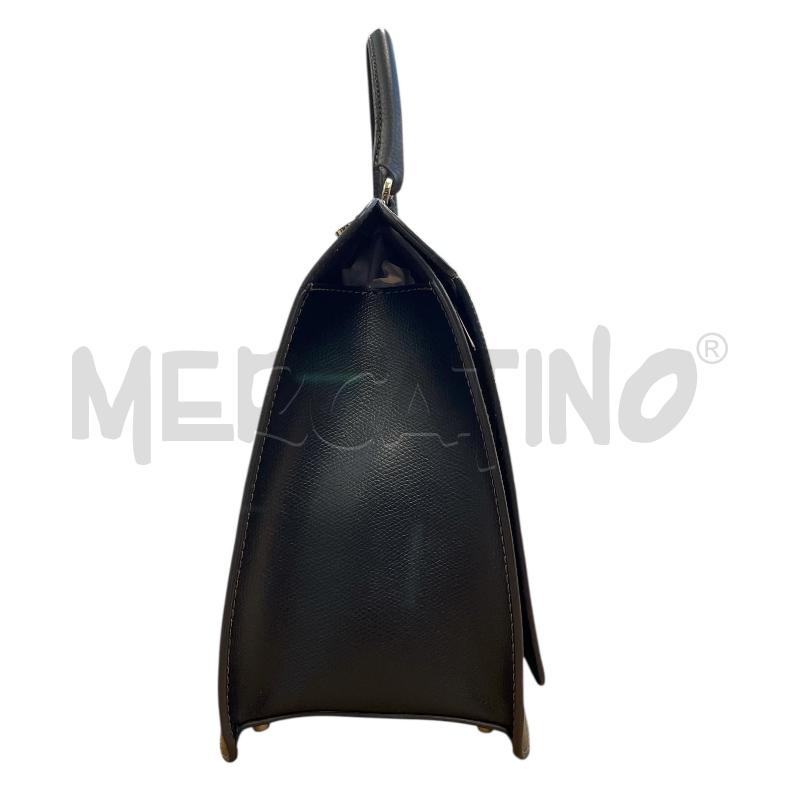 BORSA D FURLA NERO BIANCA GRIGIA  | Mercatino dell'Usato Gallarate 4