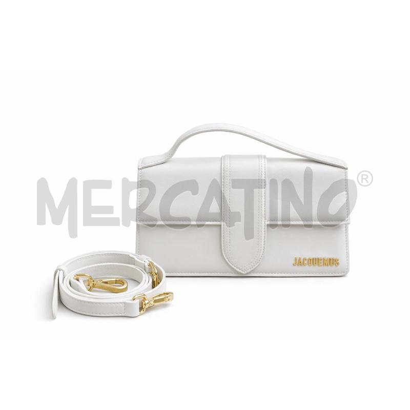 BORSA D JACQUEMUS BIANCA CON TRACOLLA | Mercatino dell'Usato Gallarate 1