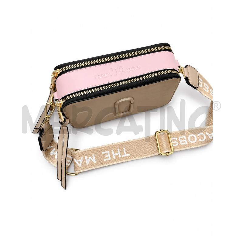 BORSA D MARC JACOBS SNAPSHOT ROSA BEIGE ALBICOCCA  | Mercatino dell'Usato Gallarate 3