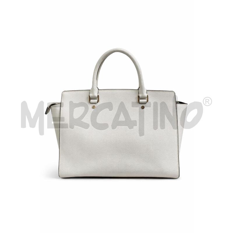 BORSA D MICHAEL KORS BIANCO  | Mercatino dell'Usato Gallarate 2