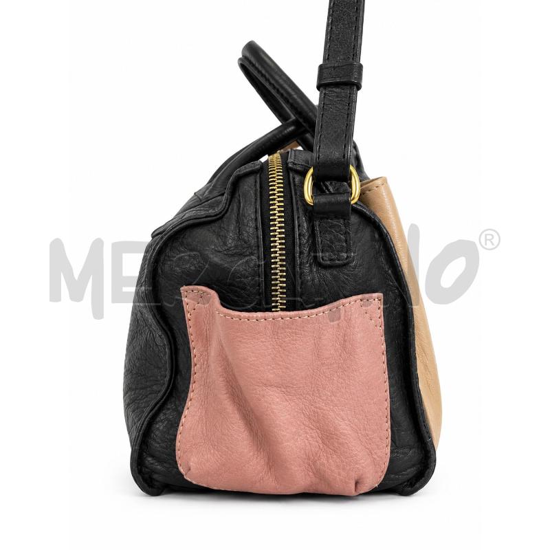 BORSA D SEE BY CHLOÈ NERO ROSA  | Mercatino dell'Usato Gallarate 5