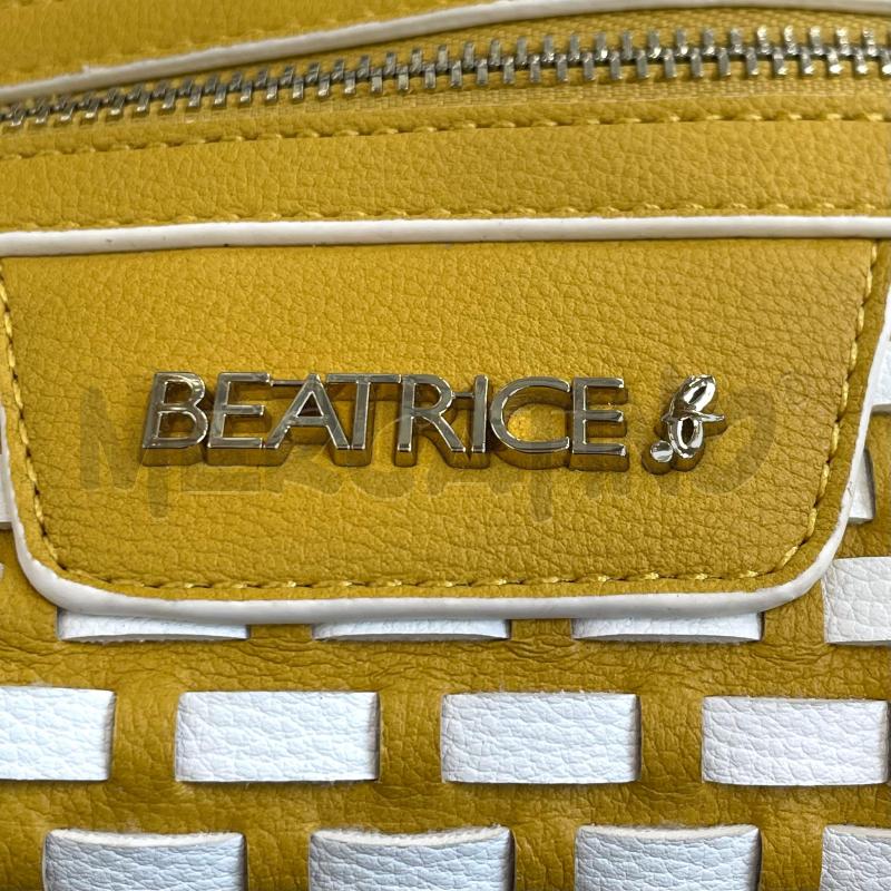 BORSA D SENAPE E BIANCA BEATRICE B INTRECCIO  | Mercatino dell'Usato Gallarate 4