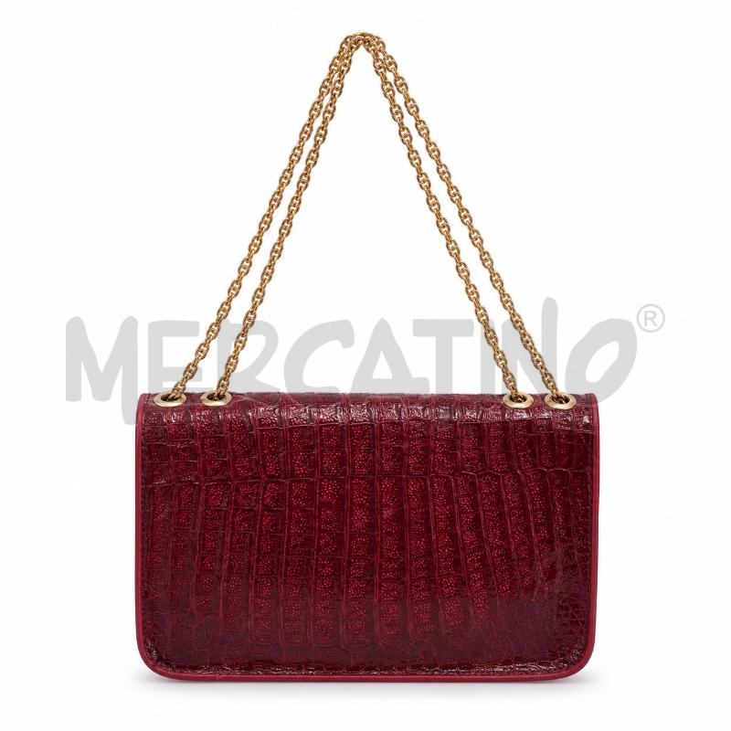 BORSA PELLE COCCO JADI BORDEAUX  | Mercatino dell'Usato Gallarate 2
