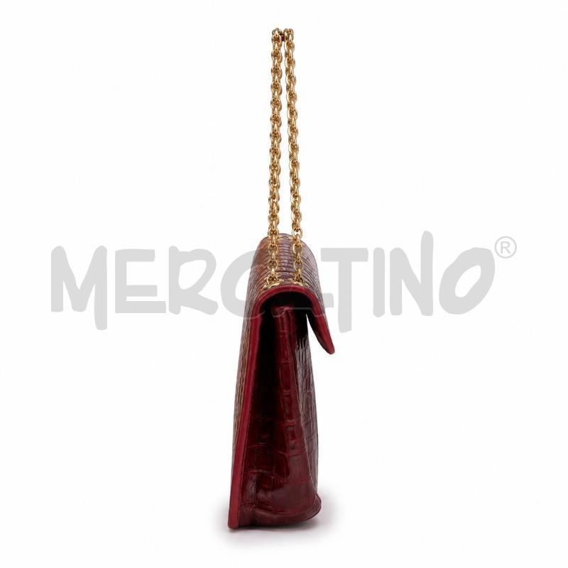 BORSA PELLE COCCO JADI BORDEAUX  | Mercatino dell'Usato Gallarate 3