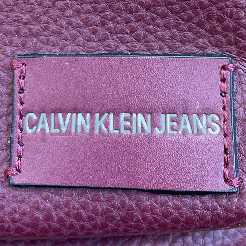 BORSELLO CALVIN KLEIN BORDEAUX ECOPELLE | Mercatino dell'Usato Gallarate 3