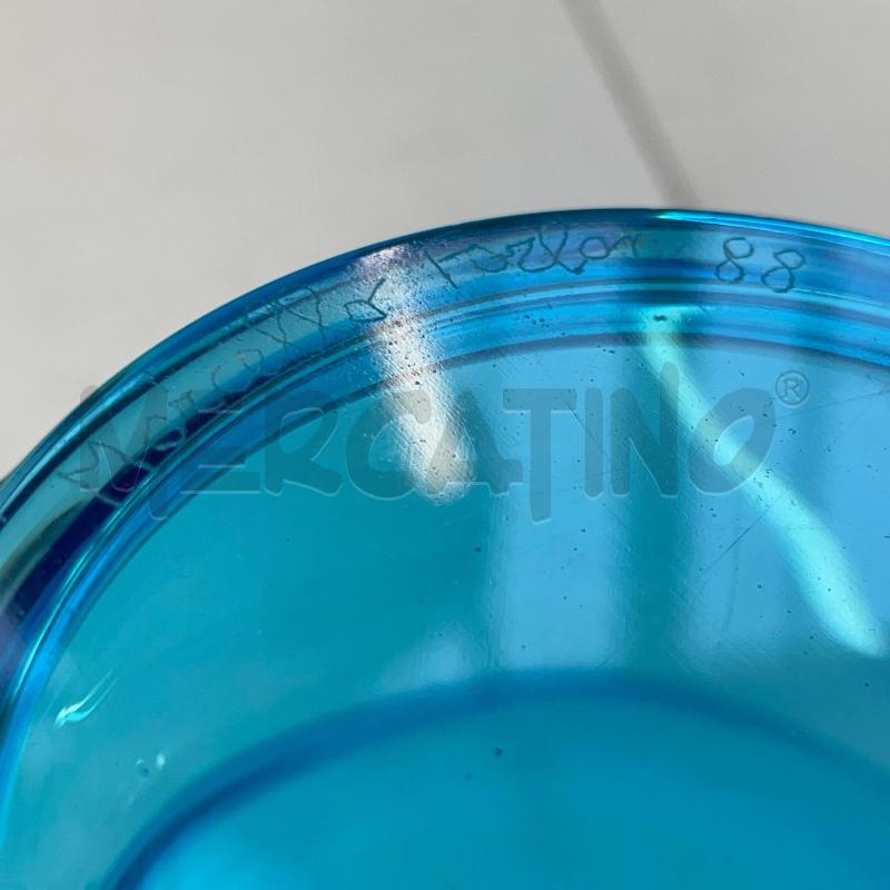 BOTTIGLIA MARCELLO FURLAN AZZURRA CON TAPPO 17 CM | Mercatino dell'Usato Gallarate 2