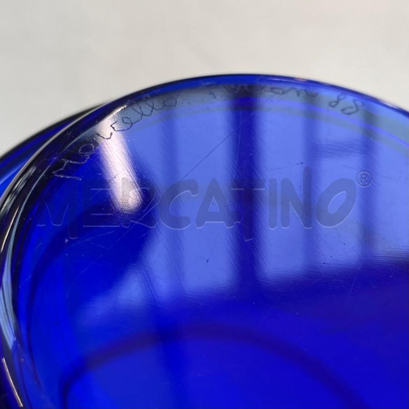 BOTTIGLIA MARCELLO FURLAN BLU CON TAPPO 24 CM | Mercatino dell'Usato Gallarate 3