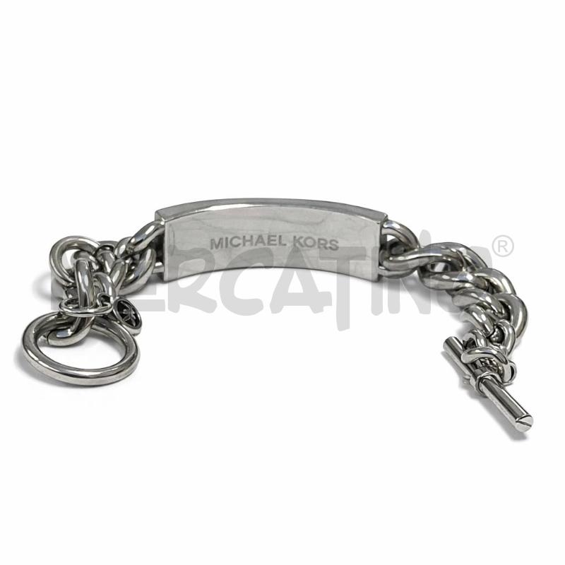 BRACCIALE MICHEAL KORS ACCIAIO PIASTRA CON BRILLANTINI | Mercatino dell'Usato Gallarate 2