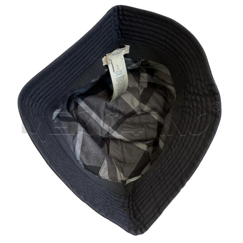 CAPPELLO DONNA BURBERRY PESCATORE NERO | Mercatino dell'Usato Gallarate 4