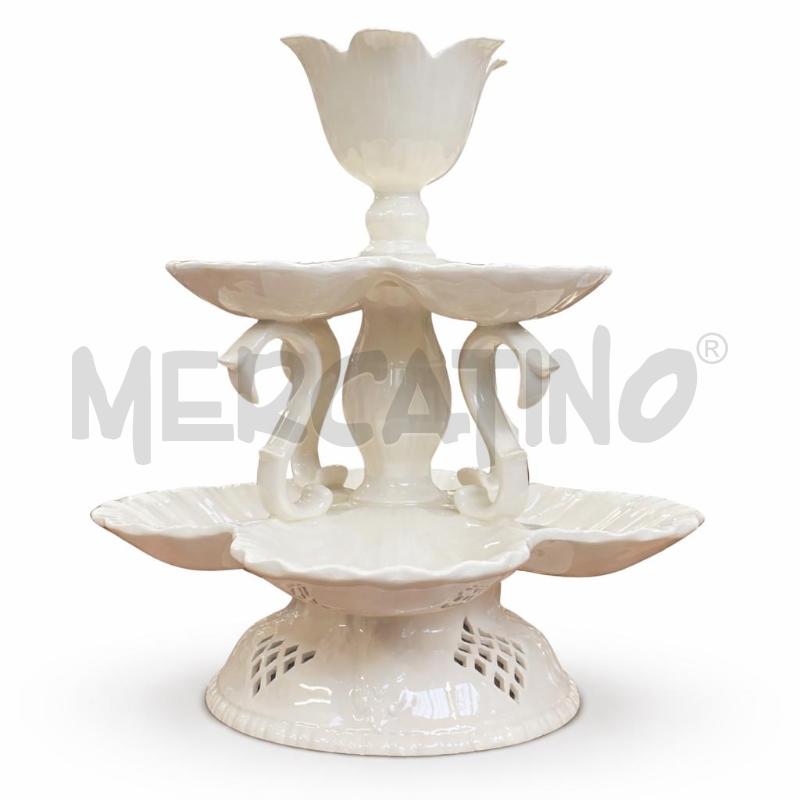 CENTROTAVOLA ENGLAND FORMA FIORE LEEDSWARE | Mercatino dell'Usato Gallarate 1