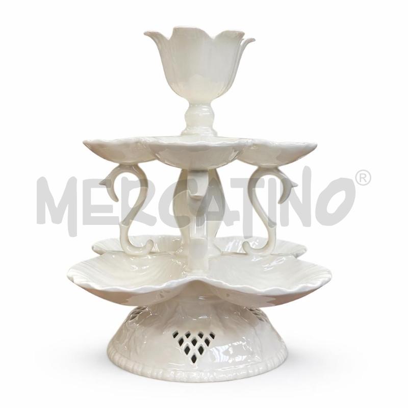 CENTROTAVOLA ENGLAND FORMA FIORE LEEDSWARE | Mercatino dell'Usato Gallarate 2