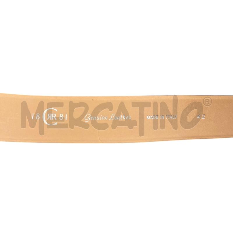 CINTURA PELLE CERRUTI CUOIO  | Mercatino dell'Usato Gallarate 3