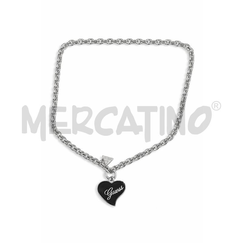 COLLANA GUESS ACCAIO CUORE CHIUSURA T | Mercatino dell'Usato Gallarate 2