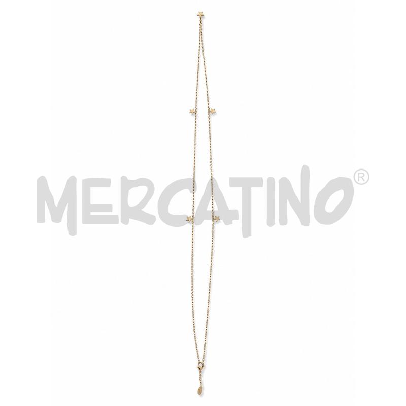 COLLANA LIUJO DORATA STELLINE  | Mercatino dell'Usato Gallarate 1