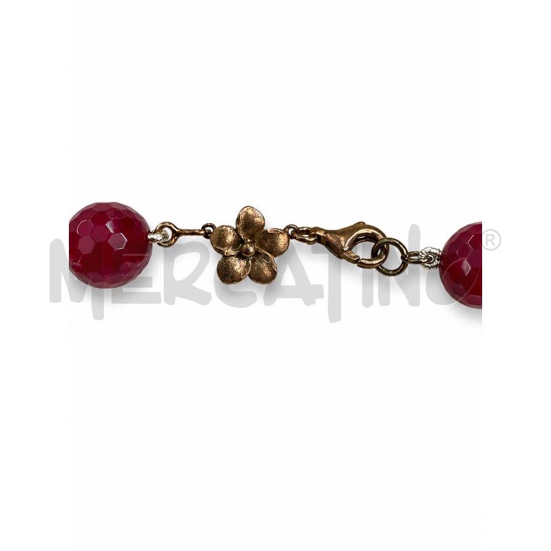 COLLANA PIETRE NATURALI VIOLA  | Mercatino dell'Usato Gallarate 3
