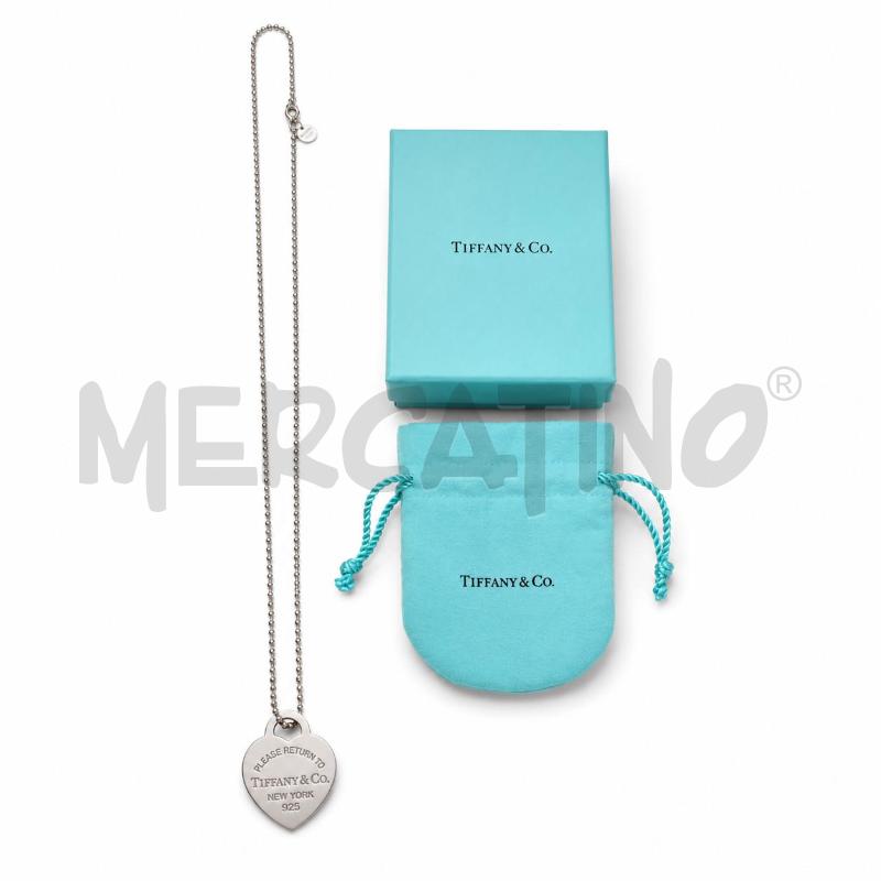 COLLANA TIFFANY CUORE GRANDE | Mercatino dell'Usato Gallarate 1