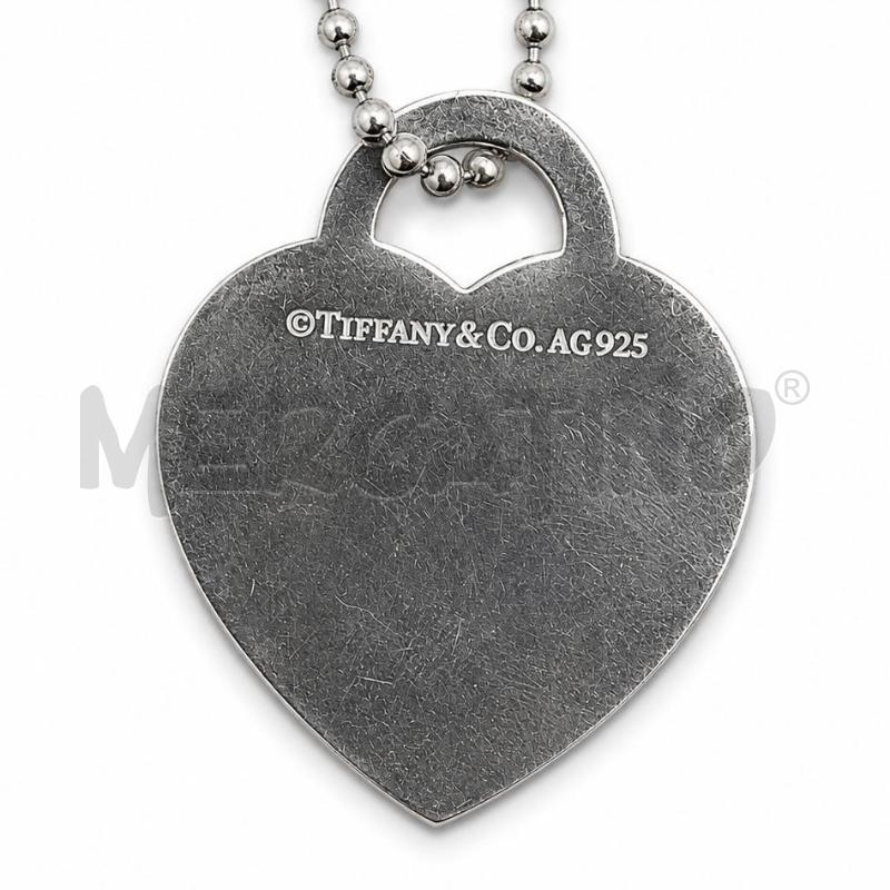 COLLANA TIFFANY CUORE GRANDE | Mercatino dell'Usato Gallarate 3