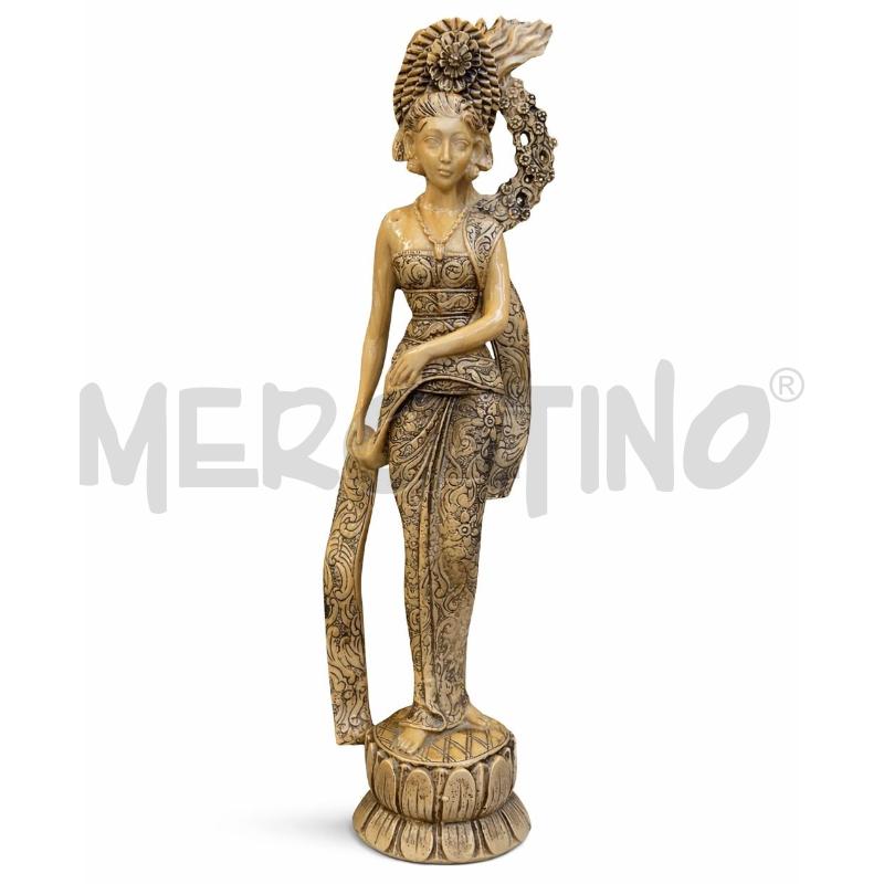 COLONNA CON STATUA ETNICA ORIENTALE  | Mercatino dell'Usato Gallarate 2