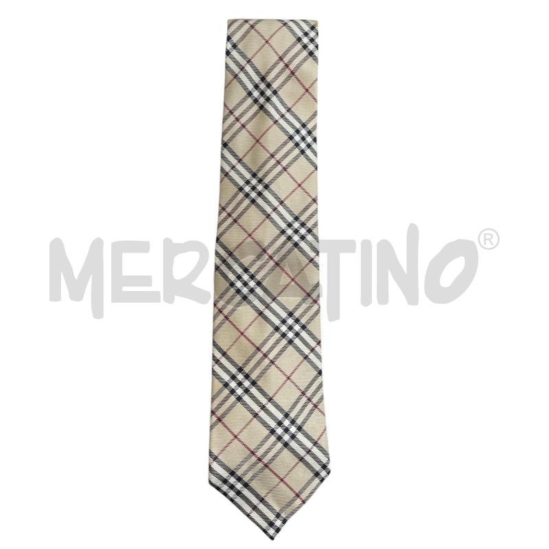 CRAVATTA BURBERRY CHECK  | Mercatino dell'Usato Gallarate 1