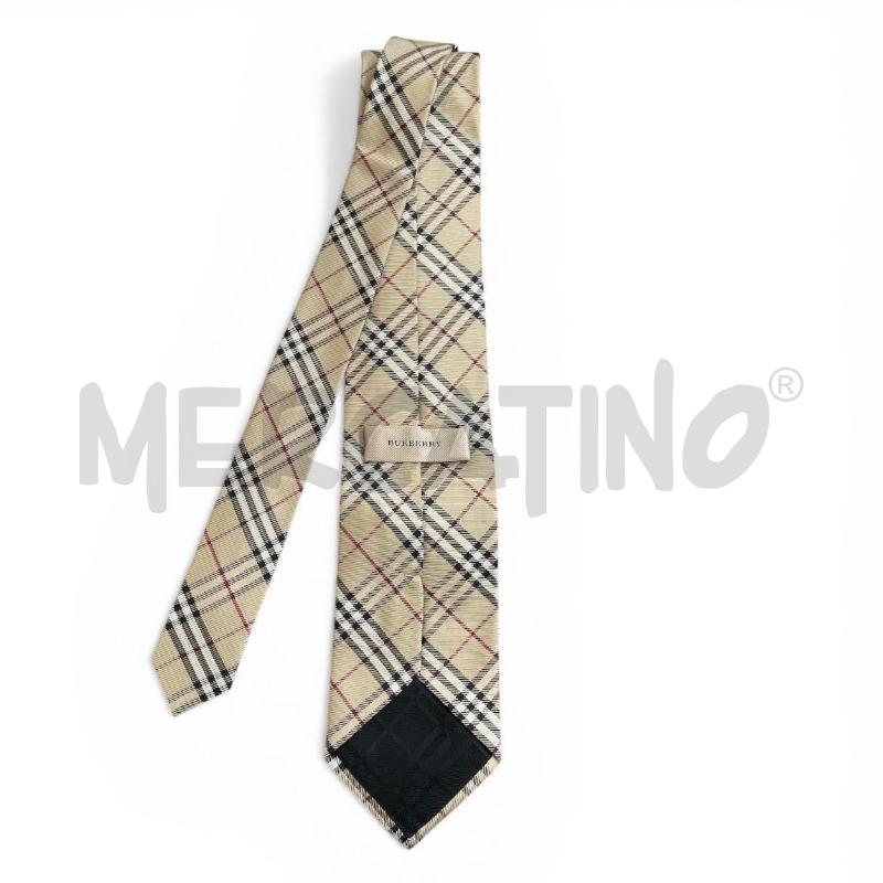 CRAVATTA BURBERRY CHECK  | Mercatino dell'Usato Gallarate 2