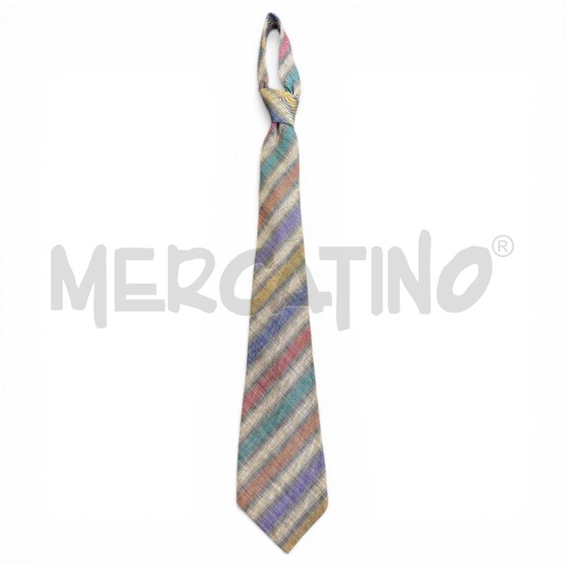 CRAVATTA MISSONI RIGHE SFUMATE OBLIQUE | Mercatino dell'Usato Gallarate 1