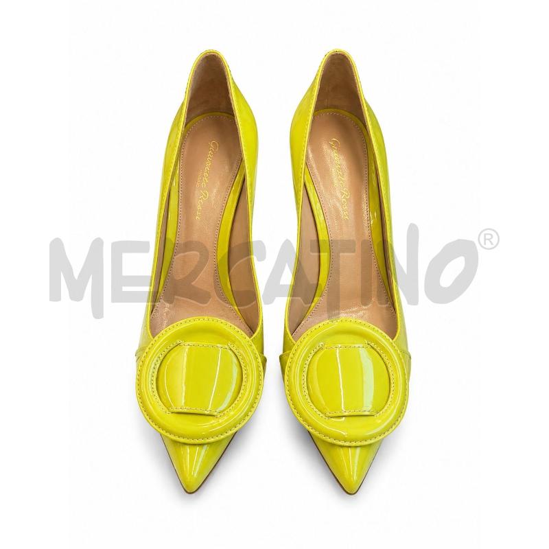 DECOLLETE GIANVITO ROSSI NM 37 VERDE LIME LUCIDO  | Mercatino dell'Usato Gallarate 2