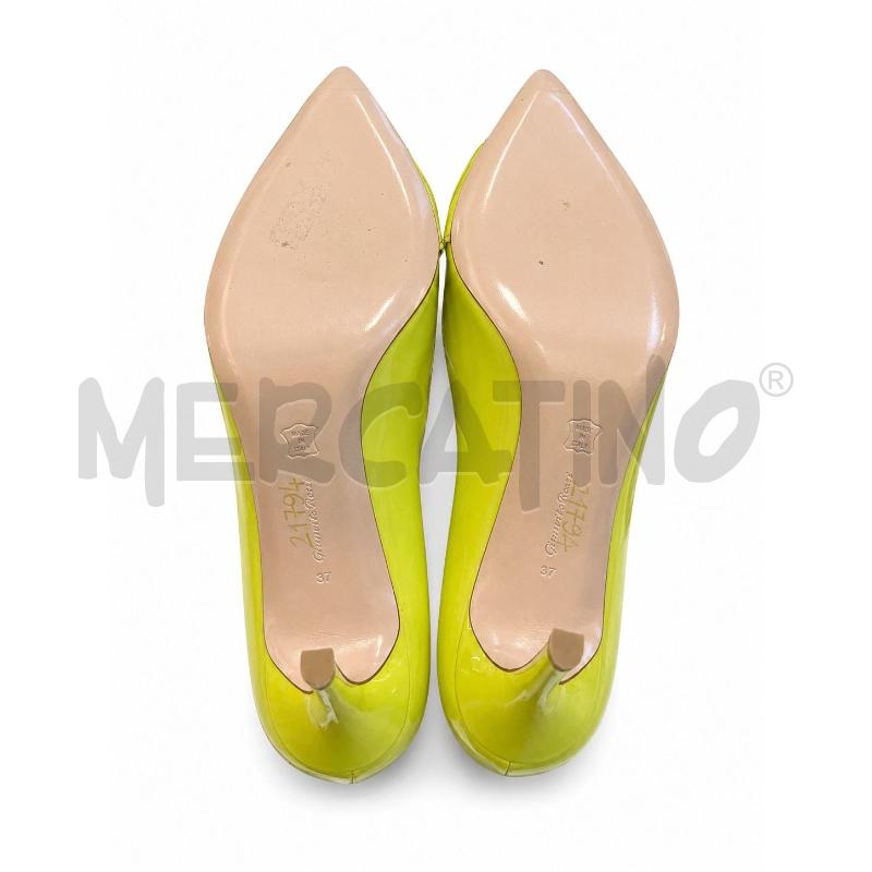 DECOLLETE GIANVITO ROSSI NM 37 VERDE LIME LUCIDO  | Mercatino dell'Usato Gallarate 4