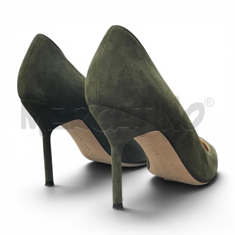 DECOLLETE MANOLO VERDE NM 37  | Mercatino dell'Usato Gallarate 3