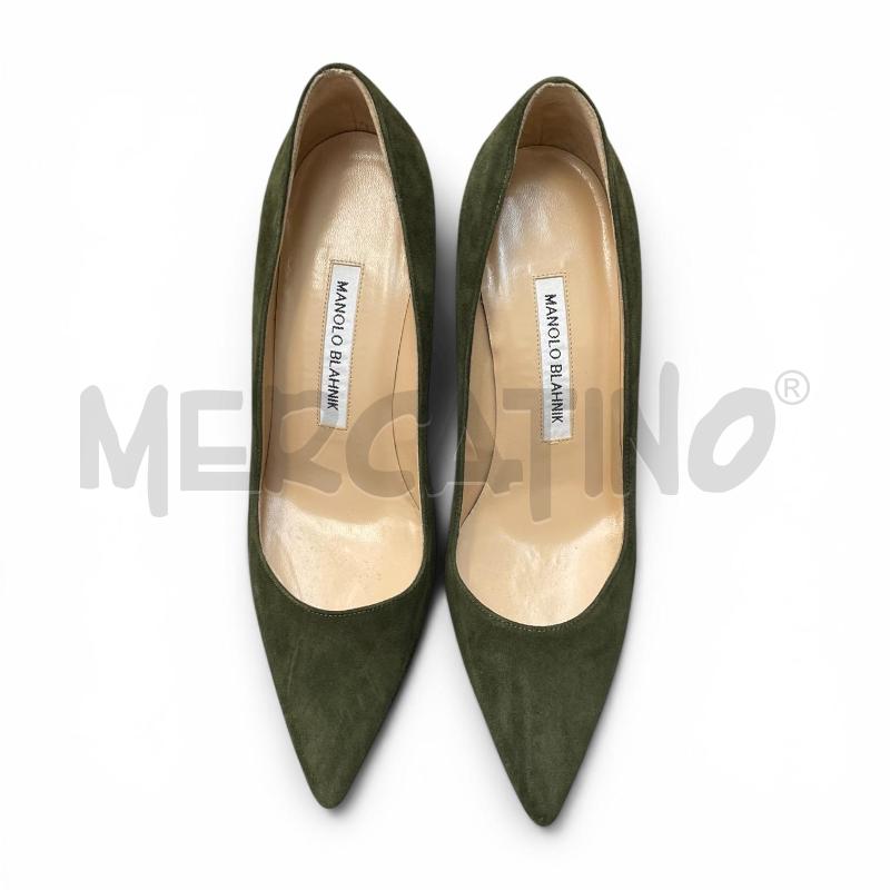 DECOLLETE MANOLO VERDE NM 37  | Mercatino dell'Usato Gallarate 4