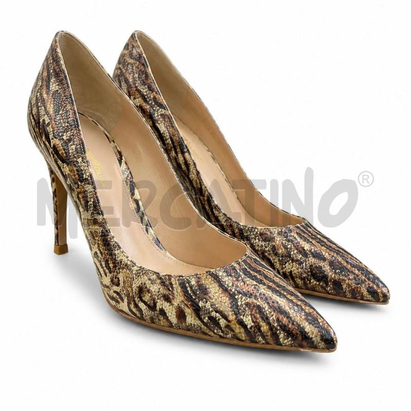 DECOLLETE NM 37  GIANVITO ROSSI ANIMALIER  | Mercatino dell'Usato Gallarate 1