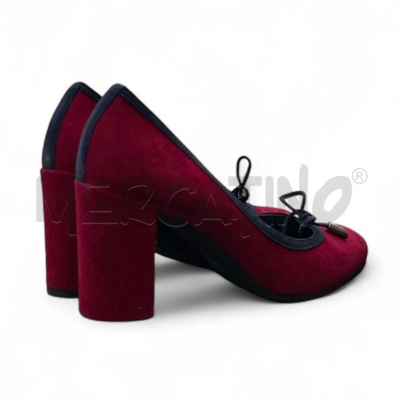 DECOLLETE ROTTA ROSSE E BLU NM 39  | Mercatino dell'Usato Gallarate 3