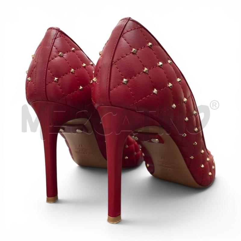 DECOLLETE VALENTINO NM 37 ROSSE ROCKSTUD | Mercatino dell'Usato Gallarate 3
