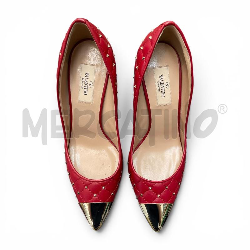 DECOLLETE VALENTINO NM 37 ROSSE ROCKSTUD | Mercatino dell'Usato Gallarate 4
