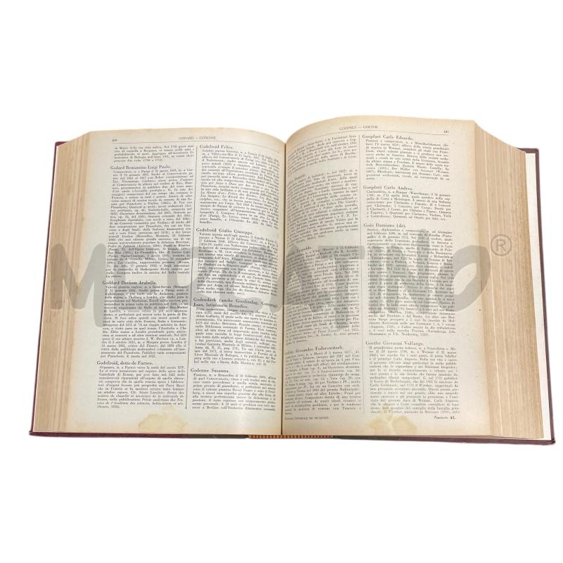 DIZIONARIO UNIVERSALE DEI MUSICISTI | Mercatino dell'Usato Gallarate 3