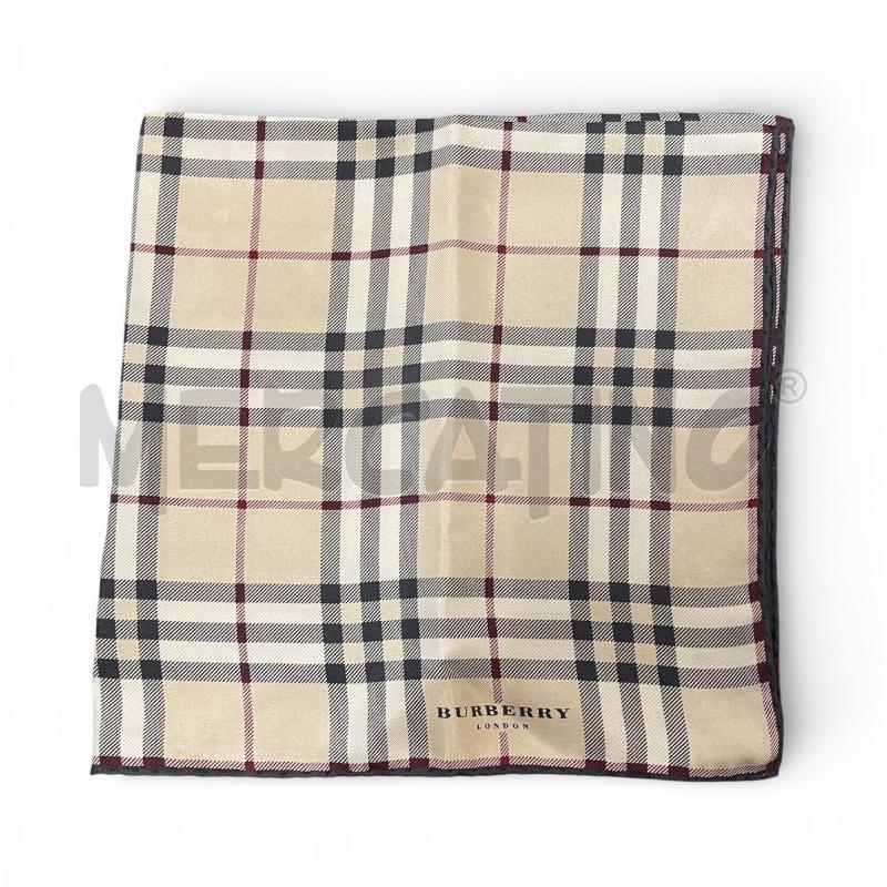 FOULARD BURBERRY CHECK PICCOLO  | Mercatino dell'Usato Gallarate 1