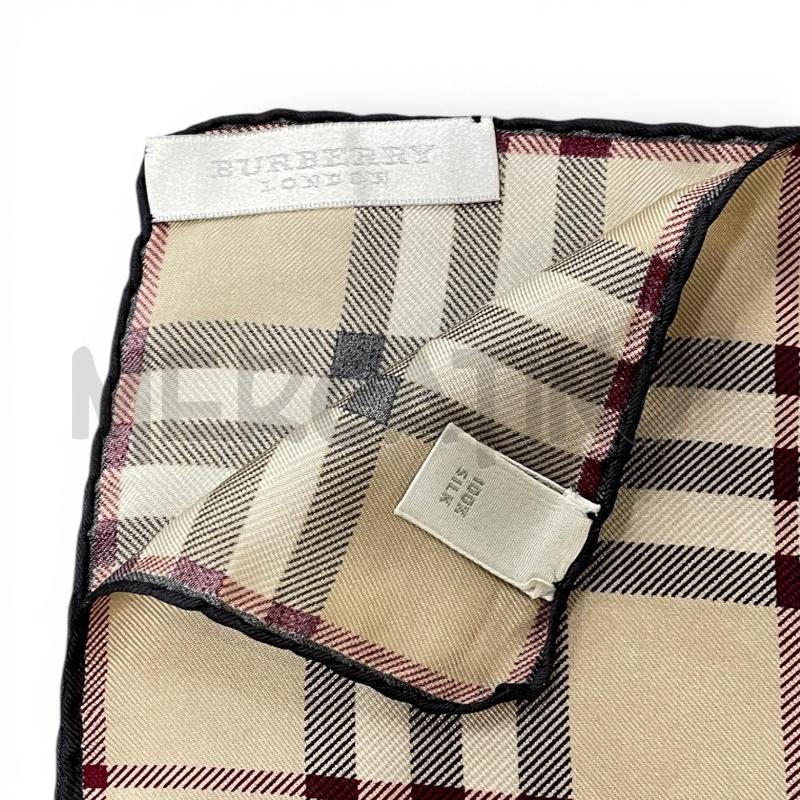 FOULARD BURBERRY CHECK PICCOLO  | Mercatino dell'Usato Gallarate 3