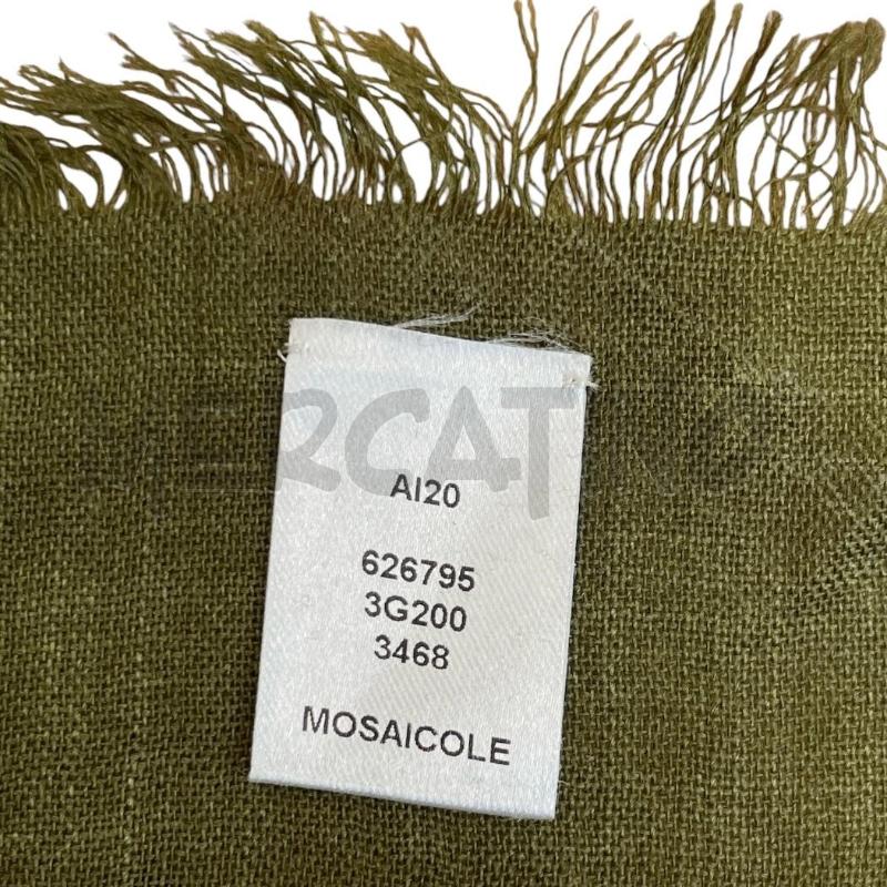 FOULARD GUCCI FORMA GEOMETRICA VERDE CORALLO BLU  | Mercatino dell'Usato Gallarate 5