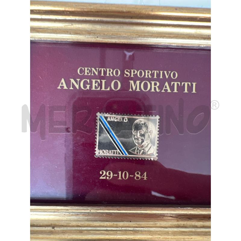 FRANCOBOLLO COMMEMORATIVO MORATTI | Mercatino dell'Usato Gallarate 2
