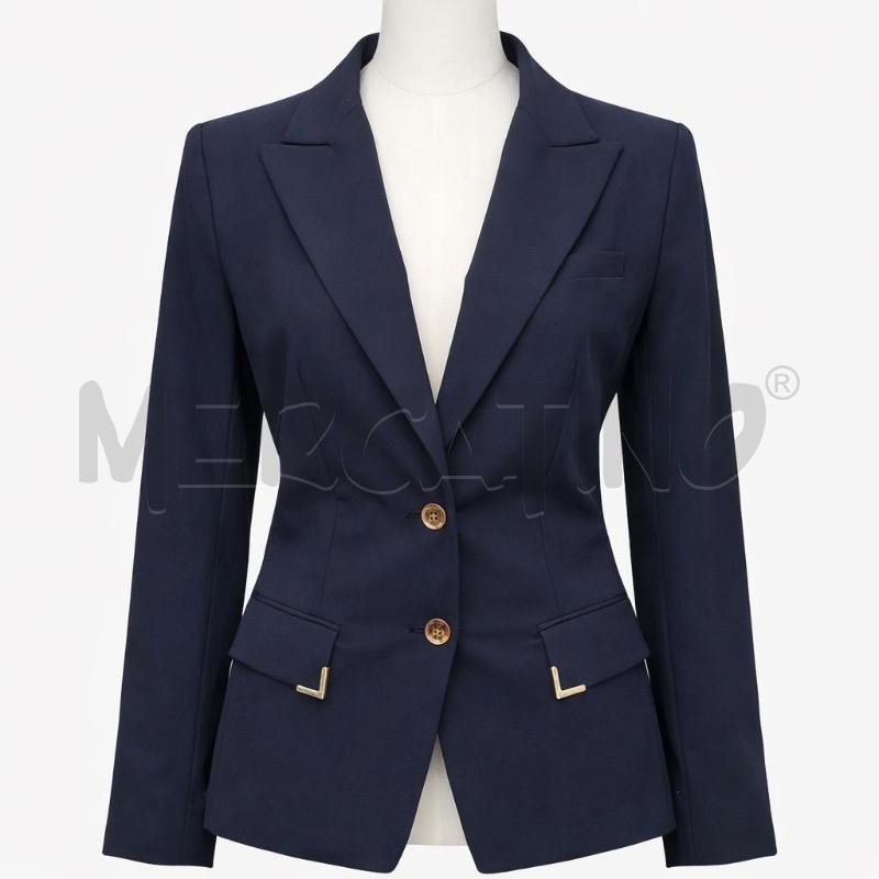 GIACCA D MICHAEL KORS BLU INSERTI DORATI | Mercatino dell'Usato Gallarate 1