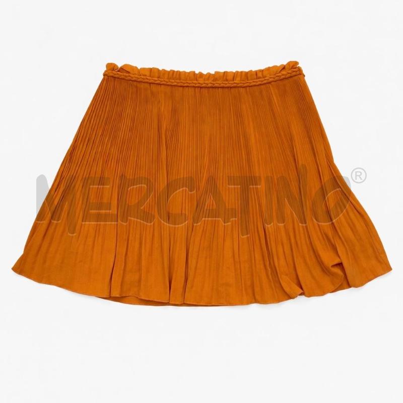 GONNA PUINKO PLISSE TERRACOTTA  | Mercatino dell'Usato Gallarate 1