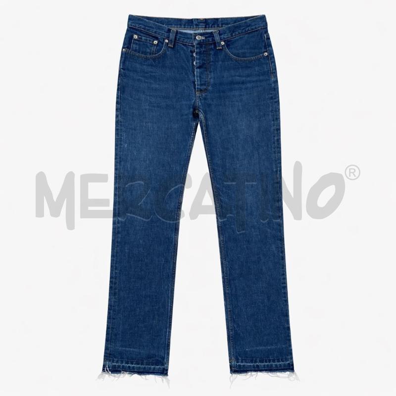 JEANS D HELMUT LANG STRAIGHT STRAPPI SUL FONDO  | Mercatino dell'Usato Gallarate 1