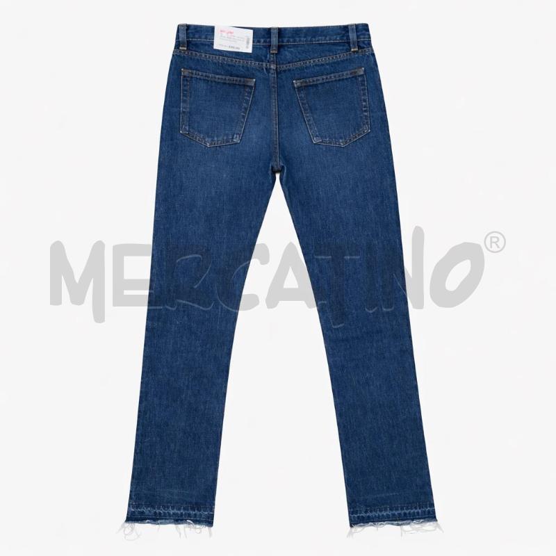 JEANS D HELMUT LANG STRAIGHT STRAPPI SUL FONDO  | Mercatino dell'Usato Gallarate 2