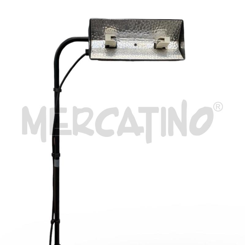 LAMPADA IN METALLO NERA REGOLABILE | Mercatino dell'Usato Gallarate 3